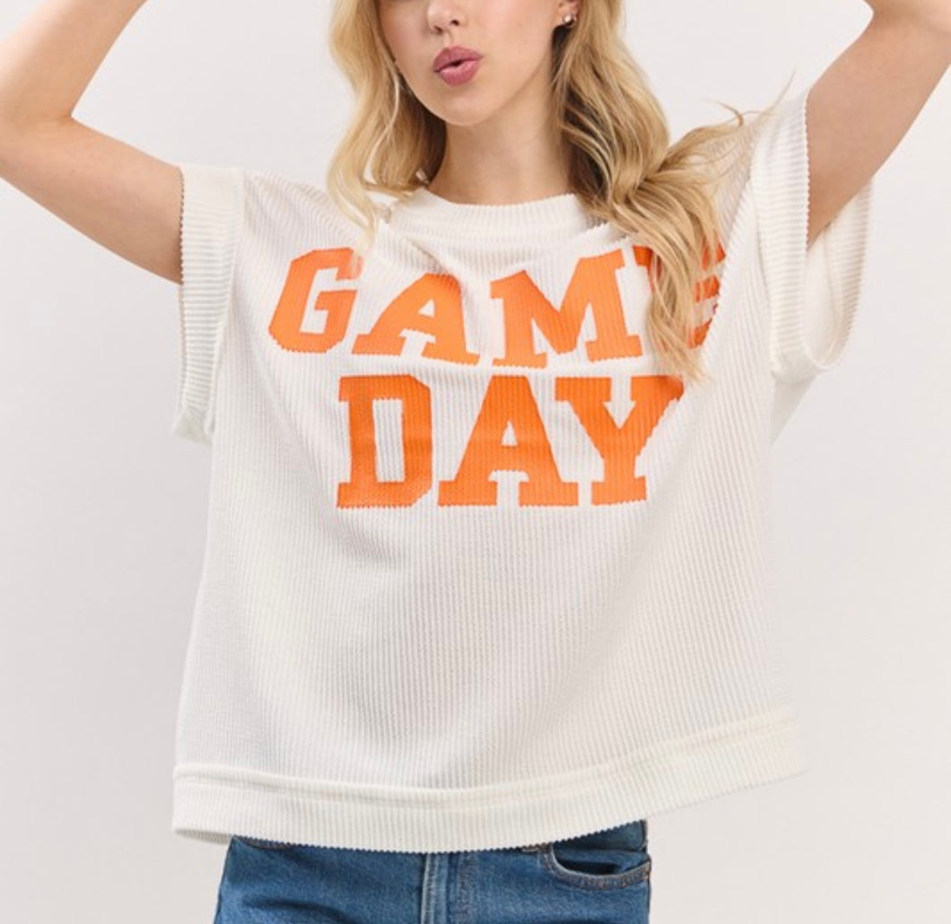 Game Day Top (Orange)