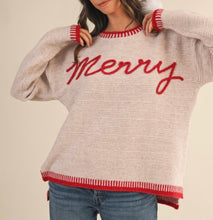 Load image into Gallery viewer, Merry Sweater (Red)

