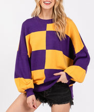 Load image into Gallery viewer, Oversized Sweater (Purple)
