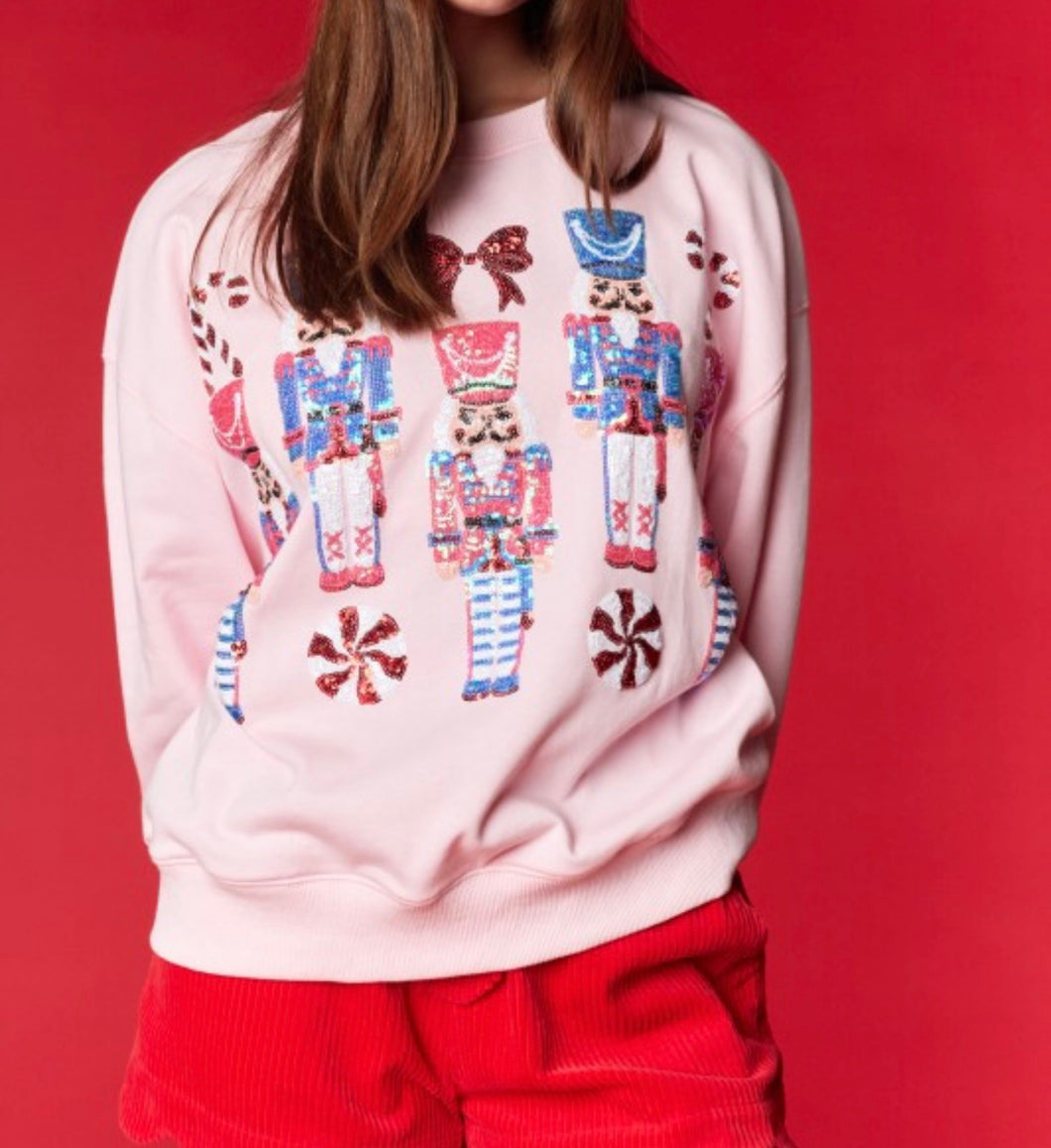 Nutcracker Sequin Sweatshirt