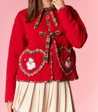 Load image into Gallery viewer, Quilted Santa Jacket
