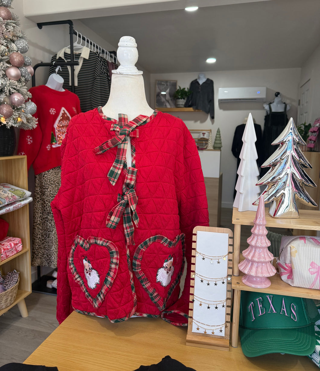 Quilted Santa Jacket