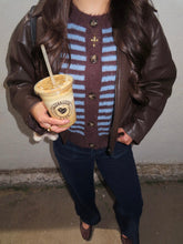 Load image into Gallery viewer, Brown Leather Jacket
