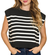 Load image into Gallery viewer, Striped Sweater Vest
