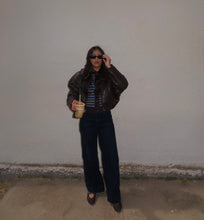 Load image into Gallery viewer, Brown Leather Jacket
