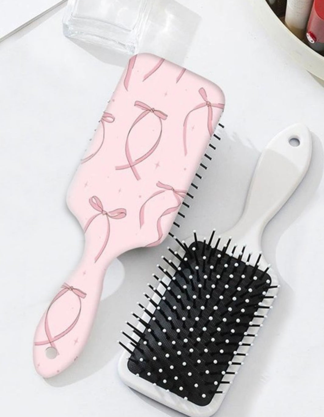 Pink Bow Brush (Light Pink)