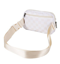 Load image into Gallery viewer, Belt Bag (Beige Checkered)
