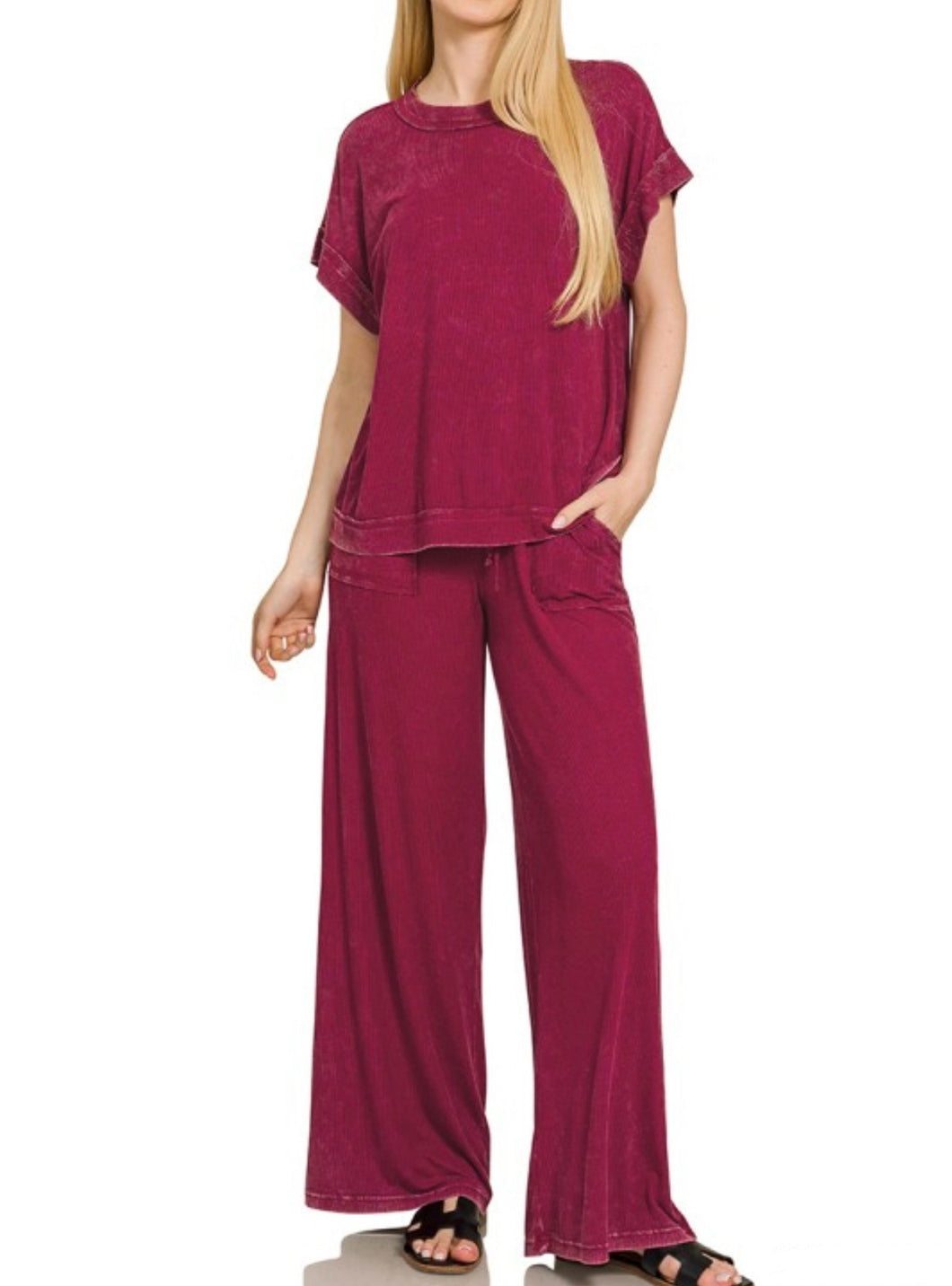 Kylie Set (Maroon)