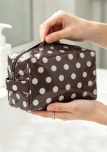 Load image into Gallery viewer, Polka Dot Pouch (Brown)
