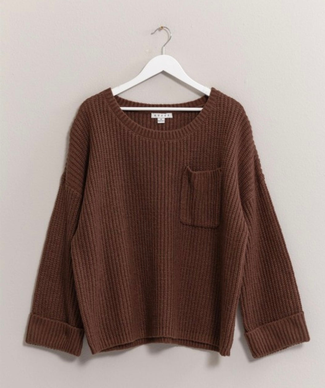 Keep You Close Sweater (Brown)