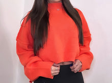 Load image into Gallery viewer, Oversized Coral Sweater
