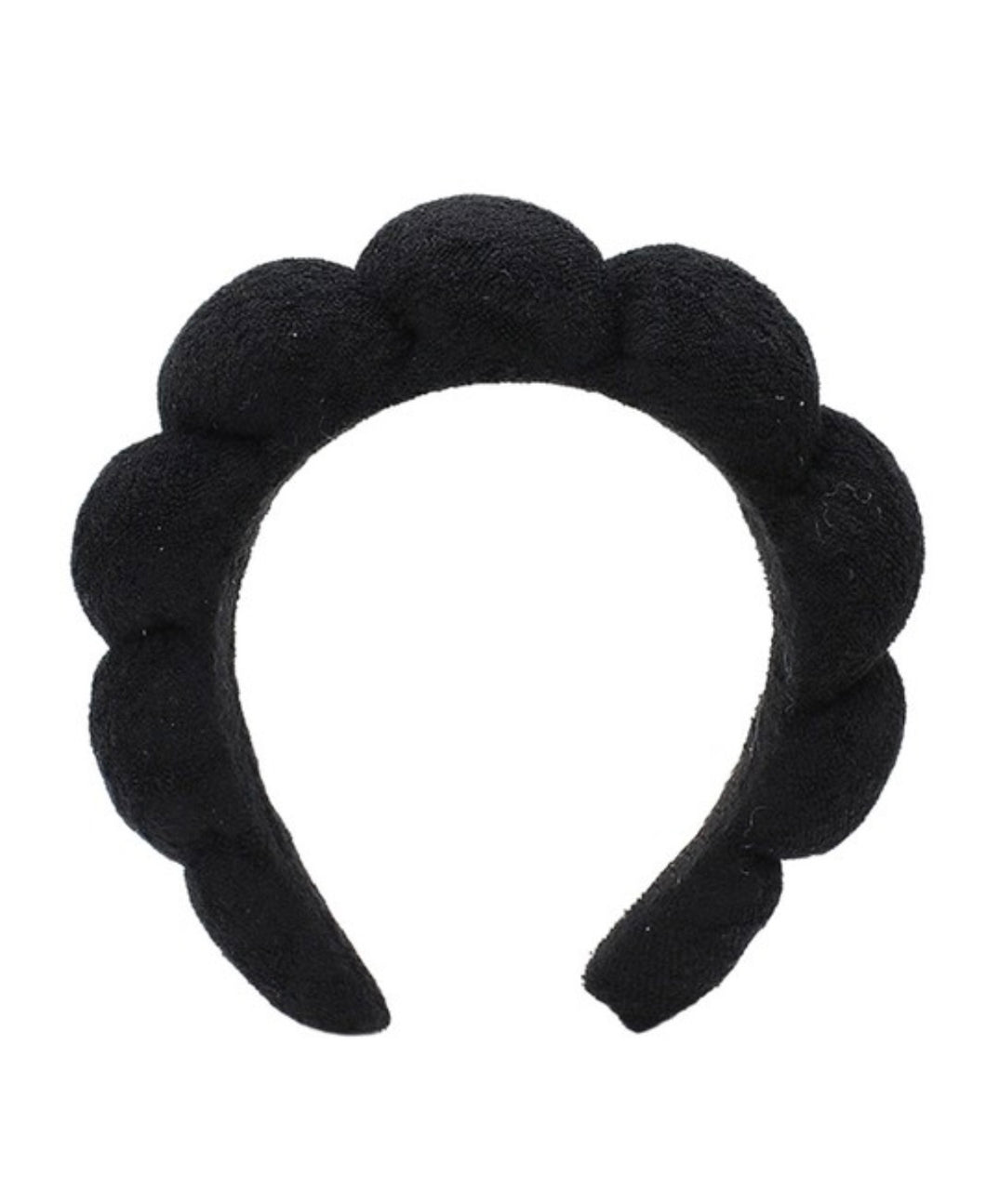 Sponge Headband (Black)