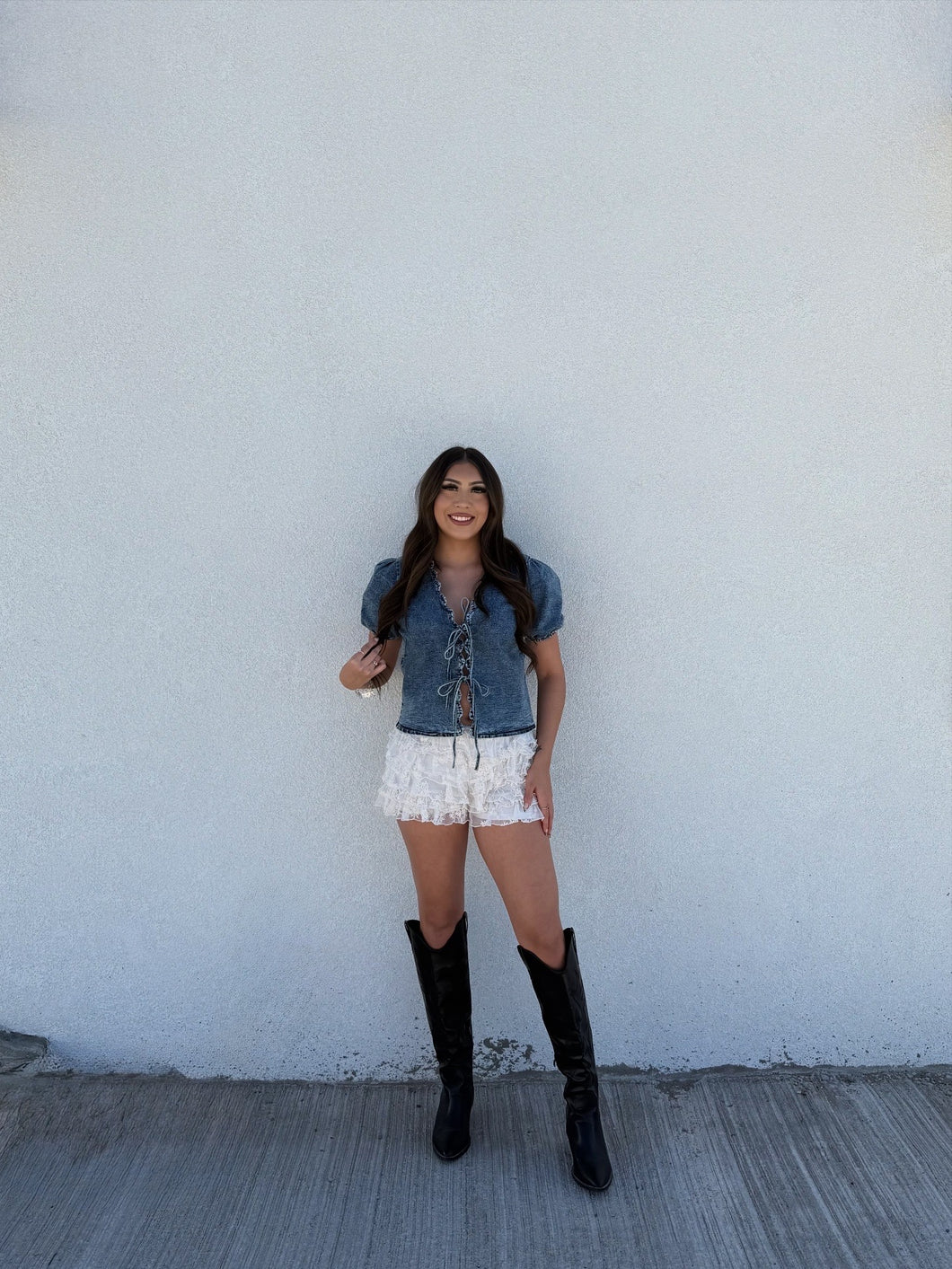 Denim Top
