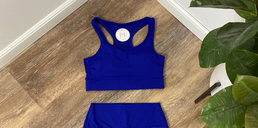 Good Days Bra Top (Royal Blue)