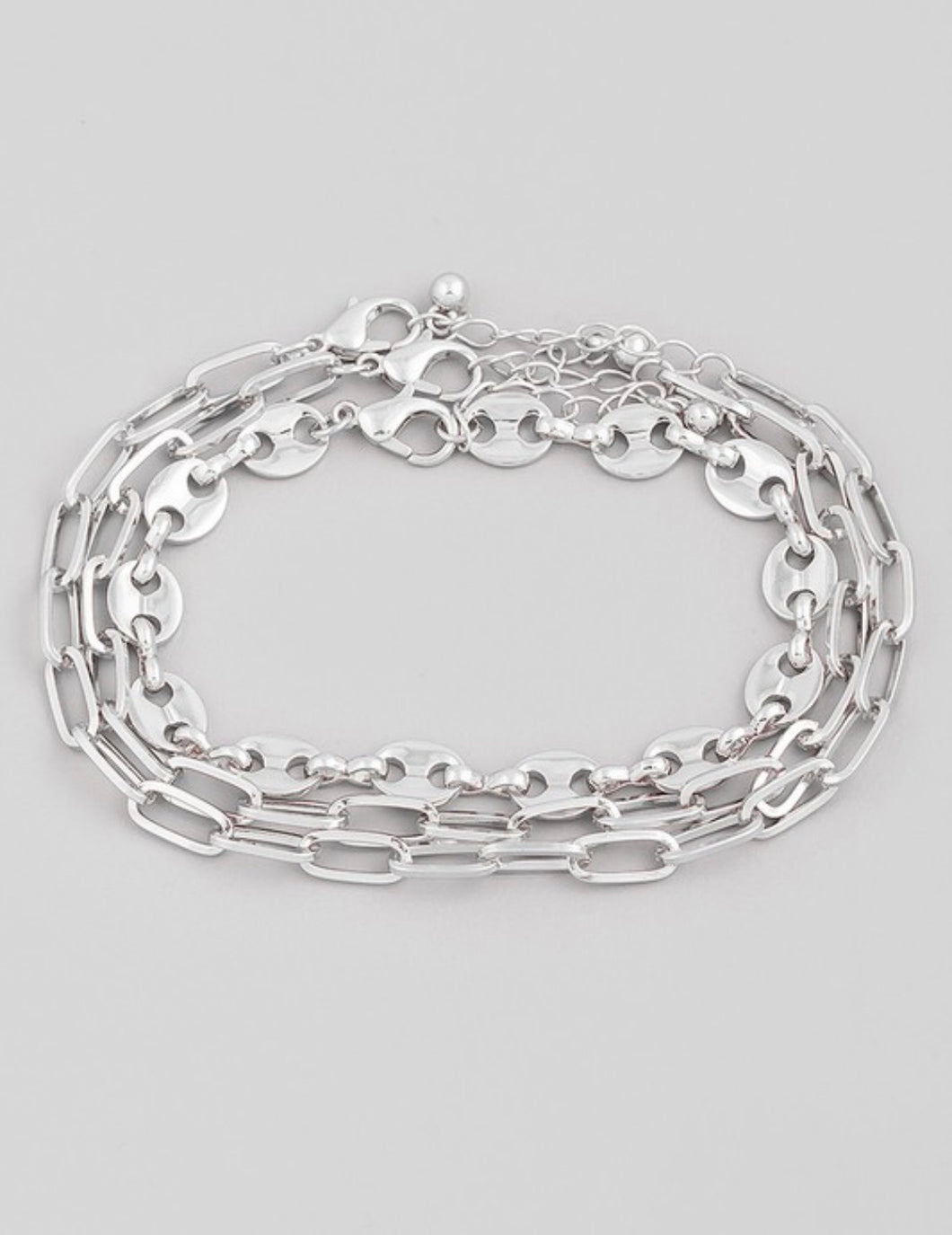 3 Chained Bracelet